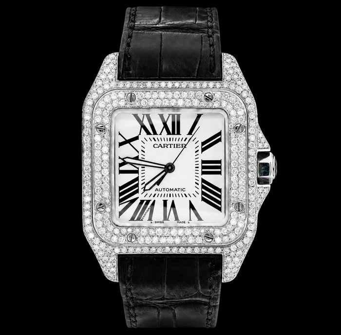 Moissanite Cartier Watch