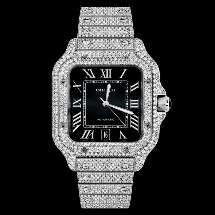 Moissanite Cartier Watch