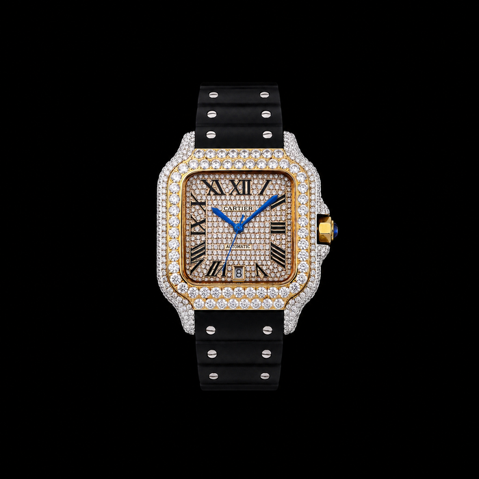 Moissanite Cartier Watch