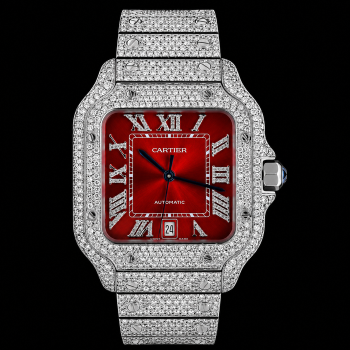 Moissanite Cartier Watch